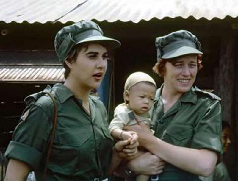 what was a nurse called in the vietnam war